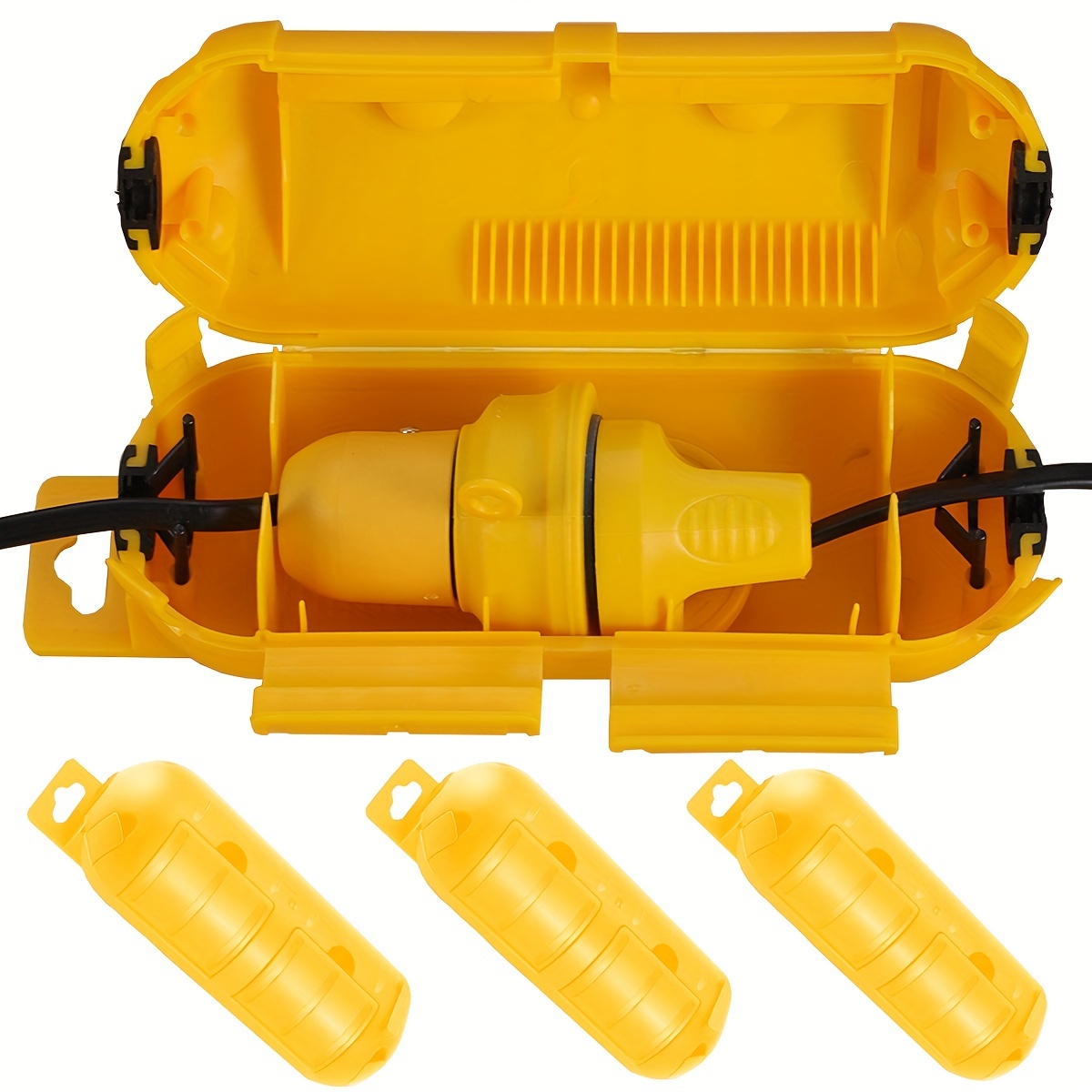 Cable Gland Waterproof - Защитный чехол для удлинителя желтого цвета