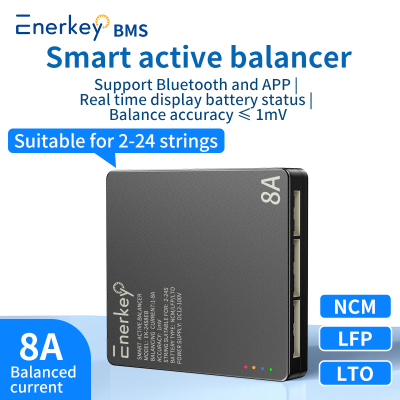 Battery Equalizer Balancer - Enerkey EK-24S8EB 8A 2S~24S Умный активный