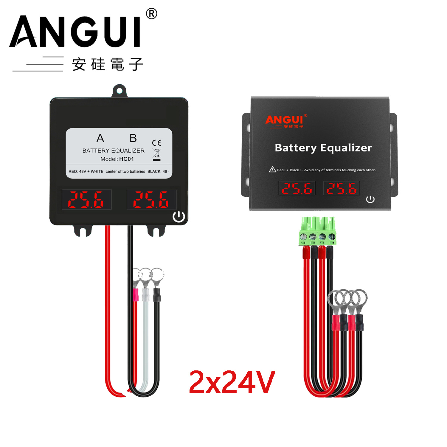 Battery Equalizer Balancer - Эквалайзер батареи ANGUI HC01 KBM202S 2x24