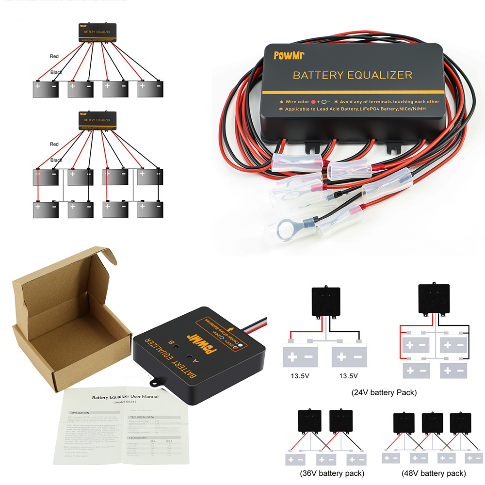 Автоматический балансир напряж – обзор и цена Battery Equalizer Balancer