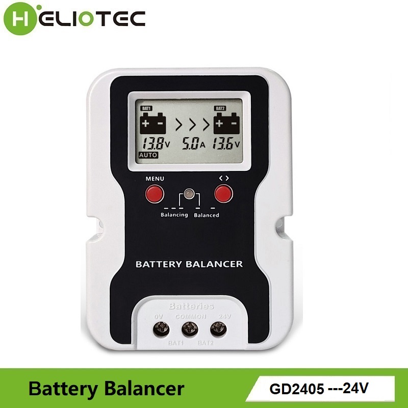 HELIOTEC 24В LED-дисплейный ба – обзор и цена Battery Equalizer Balancer