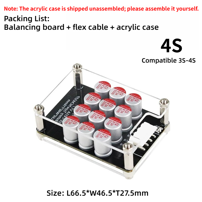 1 шт. 5A 4S Активный балансир- – обзор и цена Battery Equalizer Balancer