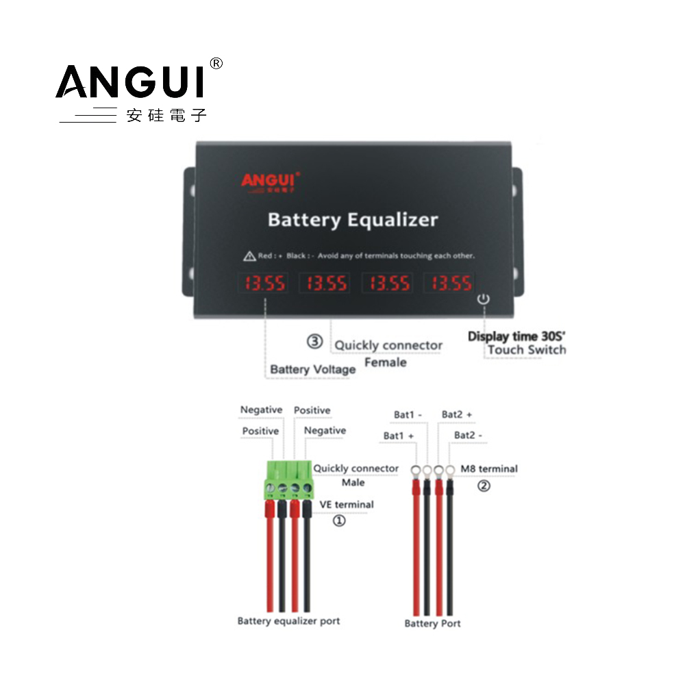 Эквалайзер батареи ANGUI 60 В  – обзор и цена Battery Equalizer Balancer