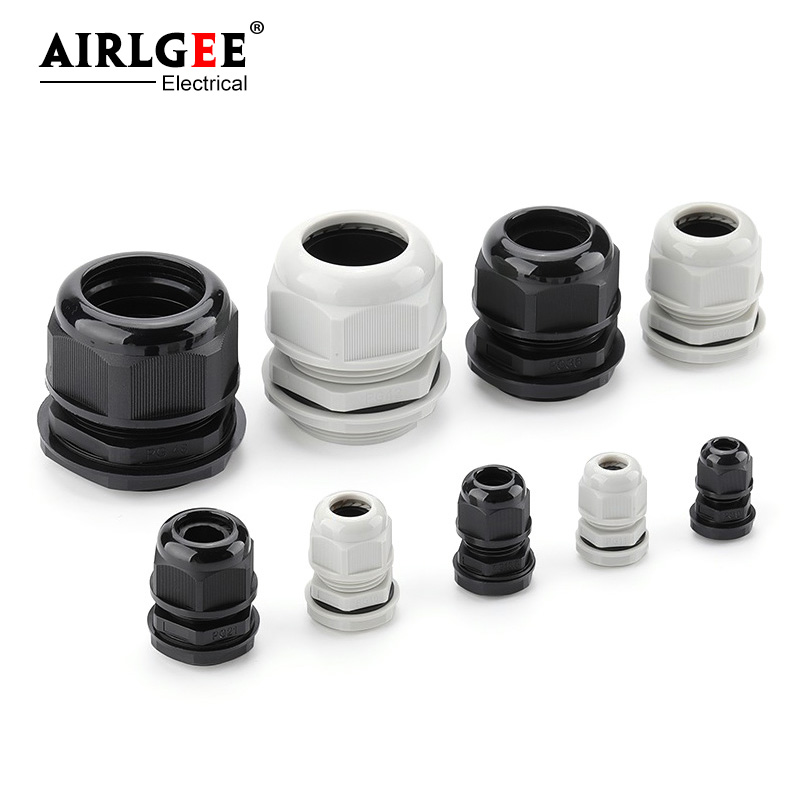 10 шт. белый черный нейлоновый – обзор и цена Cable Gland Waterproof